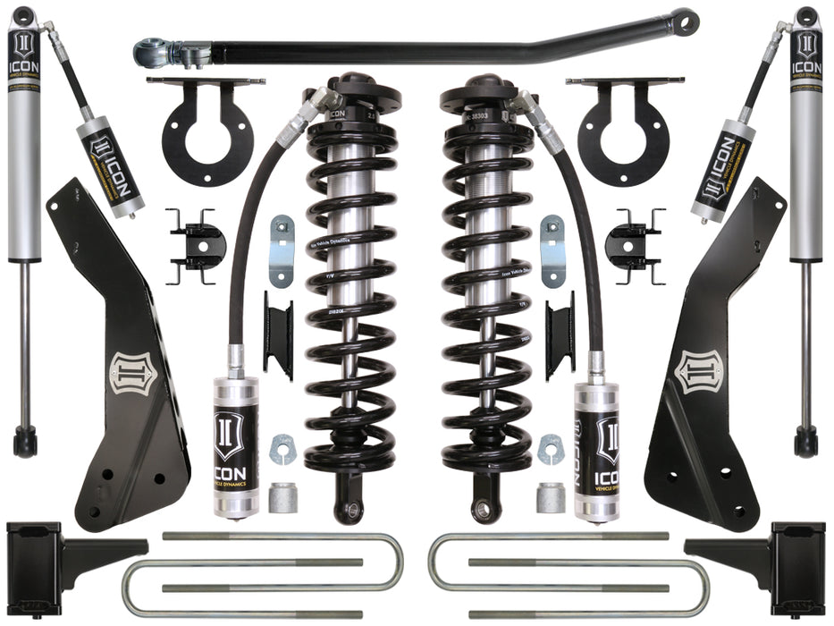 ICON Vehicle Dynamics K63131 2011-2016 FORD F-250/F-350 4-5.5" LIFT STAGE 1 COILOVER CONVERSION SYSTEM - Truck Part Superstore