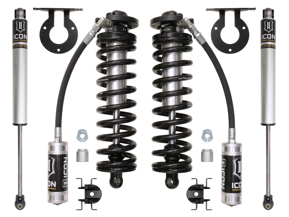 ICON Vehicle Dynamics K63141 2017-2022 FORD F-250/F-350 2.5-3" LIFT STAGE 1 COILOVER CONVERSION SYSTEM - Truck Part Superstore