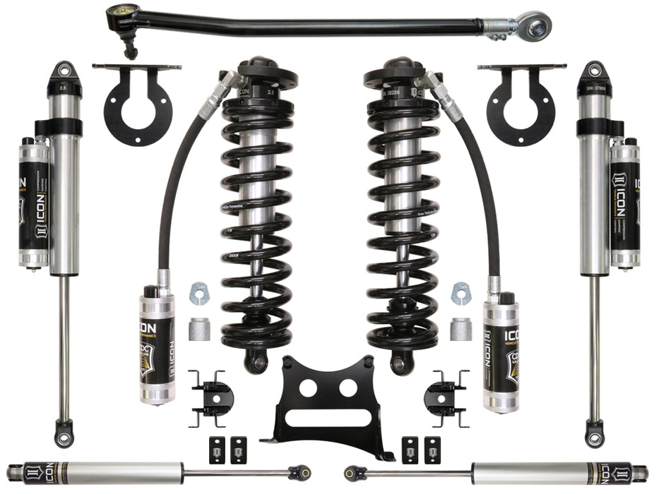 ICON Vehicle Dynamics K63144 2017-2022 FORD F-250/F-350 2.5-3" LIFT STAGE 4 COILOVER CONVERSION SYSTEM - Truck Part Superstore