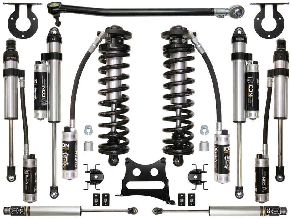 ICON Vehicle Dynamics K63145 2017-2022 FORD F-250/F-350 2.5-3" LIFT STAGE 5 COILOVER CONVERSION SYSTEM - Truck Part Superstore
