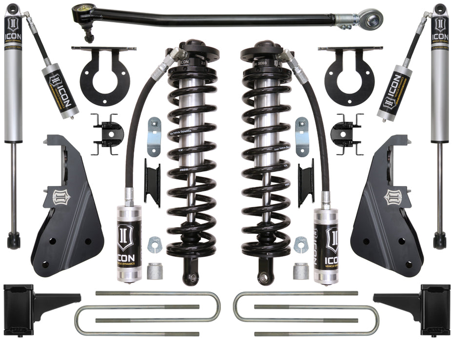 ICON Vehicle Dynamics K63151 2017-2022 FORD F-250/F-350 4-5.5" LIFT STAGE 1 COILOVER CONVERSION SYSTEM - Truck Part Superstore