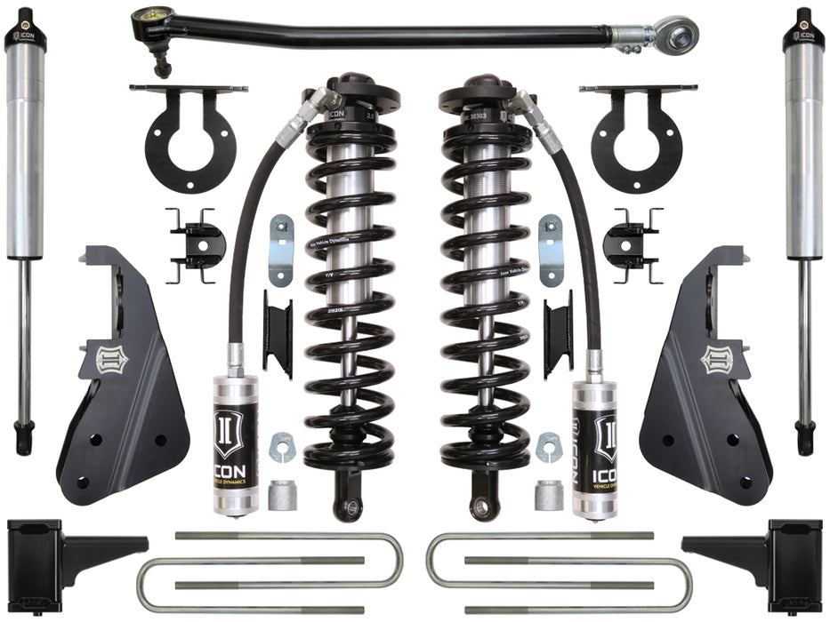 ICON Vehicle Dynamics K63152 2017-2022 FORD F-250/F-350 4-5.5" LIFT STAGE 2 COILOVER CONVERSION SYSTEM - Truck Part Superstore