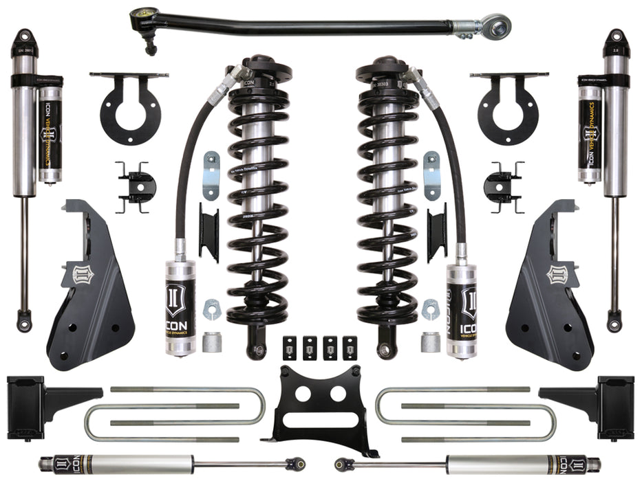 ICON Vehicle Dynamics K63153 2017-2022 FORD F-250/F-350 4-5.5" LIFT STAGE 3 COILOVER CONVERSION SYSTEM - Truck Part Superstore