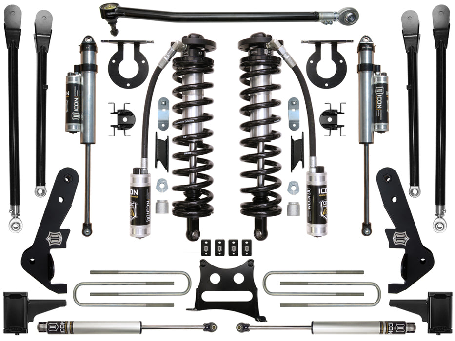 ICON Vehicle Dynamics K63155 2017-2022 FORD F-250/F-350 4-5.5" LIFT STAGE 5 COILOVER CONVERSION SYSTEM - Truck Part Superstore