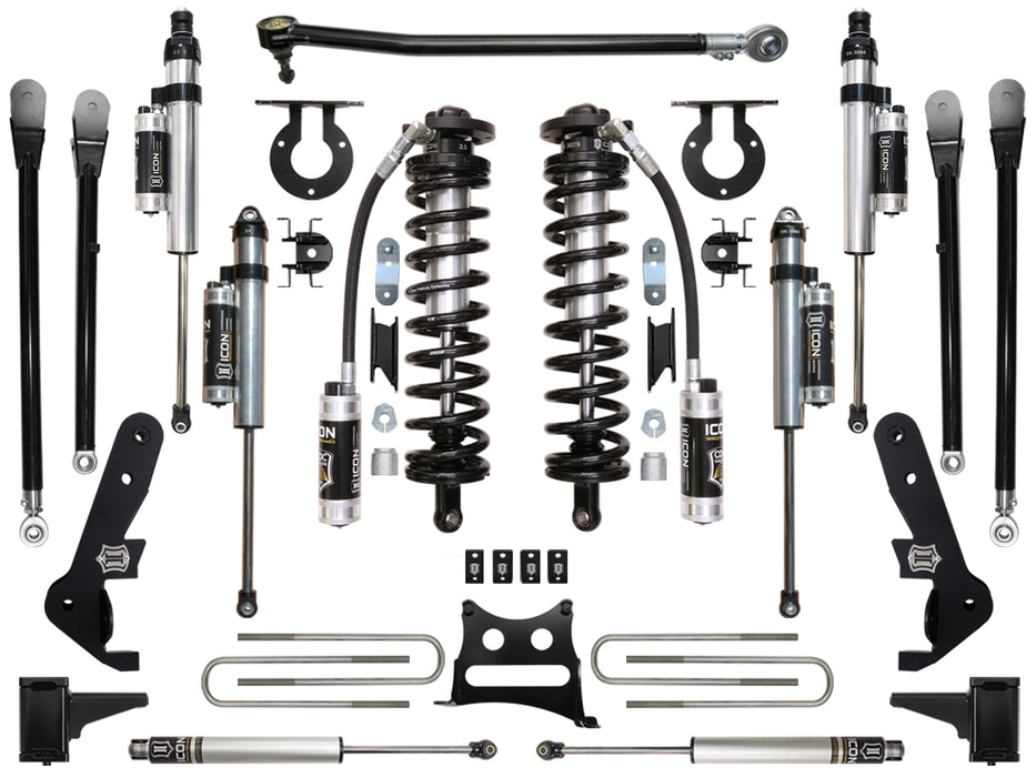 ICON Vehicle Dynamics K63156 2017-2022 FORD F-250/F-350 4-5.5" LIFT STAGE 6 COILOVER CONVERSION SYSTEM - Truck Part Superstore