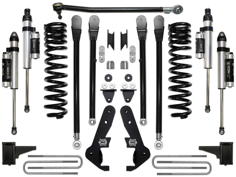 ICON Vehicle Dynamics K64514 2017-2019 FORD F-250/F-350 4.5" LIFT STAGE 4 SUSPENSION SYSTEM - Truck Part Superstore