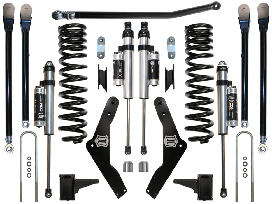 ICON Vehicle Dynamics K64563 2011-2016 FORD F250/F350 4.5" LIFT STAGE 4 SUSPENSION SYSTEM - Truck Part Superstore
