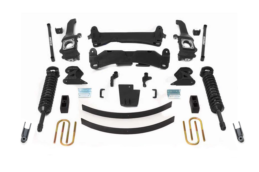 Fabtech K7035DL Shock Extension; Rear for 6 in. Lift System; - Truck Part Superstore