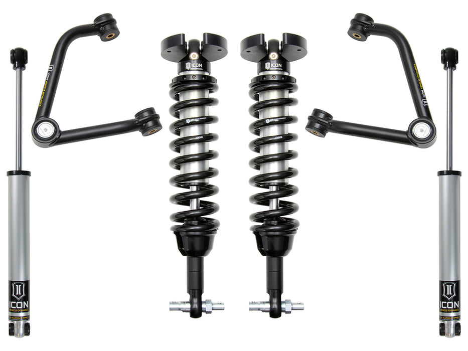 ICON Vehicle Dynamics K73062T 2019-UP GM 1500 1.5-3.5" LIFT STAGE 2 SUSPENSION SYSTEM WITH TUBULAR UCA - Truck Part Superstore