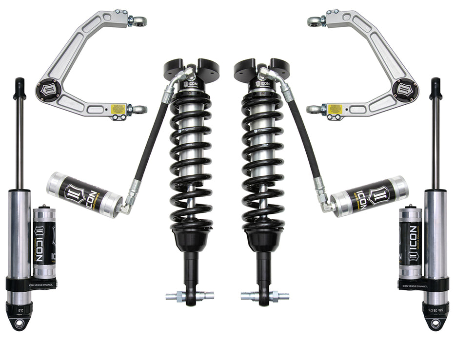 ICON Vehicle Dynamics K73063 2019-UP GM 1500 1.5-3.5" LIFT STAGE 3 SUSPENSION SYSTEM WITH BILLET UCA - Truck Part Superstore