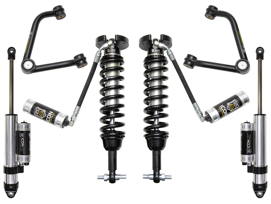 ICON Vehicle Dynamics K73064T 2019-UP GM 1500 1.5-3.5" LIFT STAGE 4 SUSPENSION SYSTEM WITH TUBULAR UCA - Truck Part Superstore
