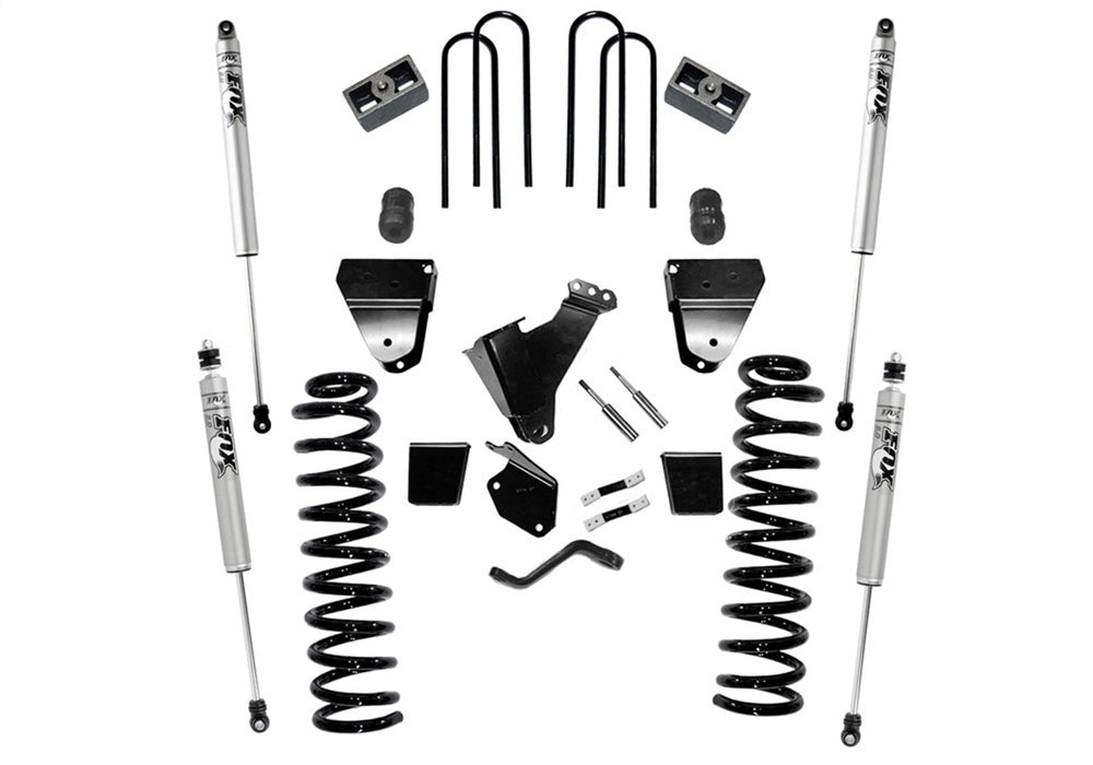 Superlift K806F 6in. Lift Kit w/FOX Shocks-05-07 F250/350 4WD Dsl w/o 4Link Arms w/o RadiusArms - Truck Part Superstore
