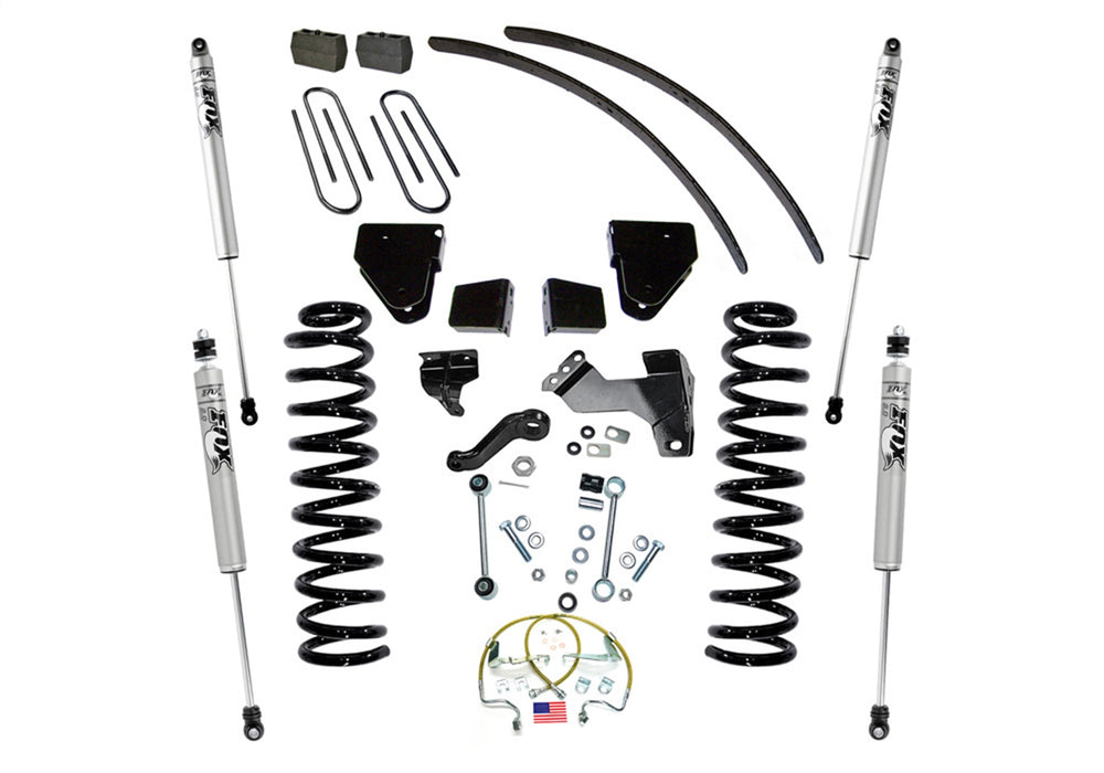 Superlift K856F 6in. Lift Kit w/FOX Shocks-08-10 F250/350 4WD Dsl w/o 4Link Arms w/o RadiusArms - Truck Part Superstore