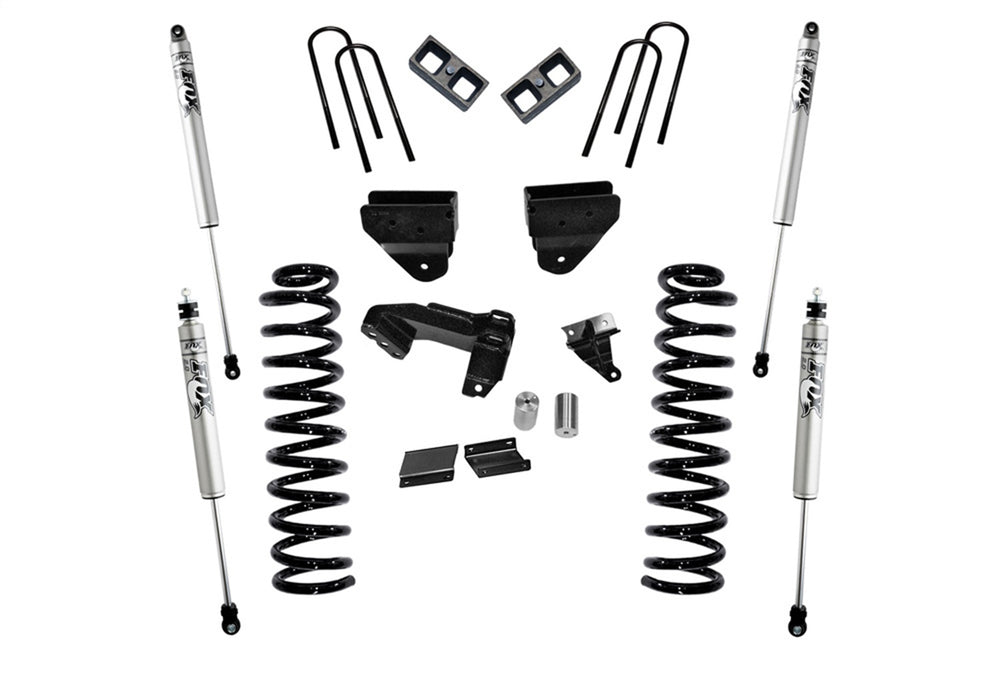 Superlift K876F 4in. Lift Kit w/FOX Shocks-11-16 F250/350 4WD Dsl w/o 4Link Arms w/o RadiusArms - Truck Part Superstore