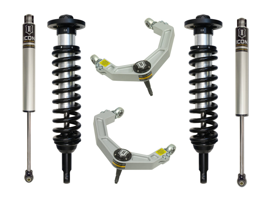 ICON Vehicle Dynamics K93002 2009-2013 FORD F150 4WD 0-2.63" LIFT STAGE 2 SUSPENSION SYSTEM WITH BILLET UCA - Truck Part Superstore