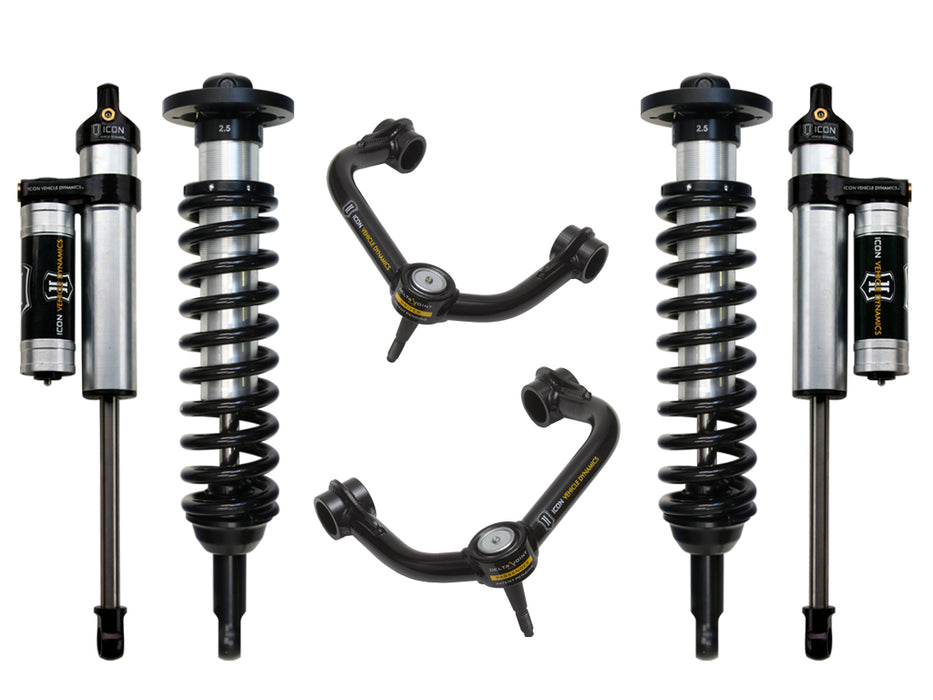 ICON Vehicle Dynamics K93003T 2009-2013 FORD F150 4WD 0-2.63" LIFT STAGE 3 SUSPENSION SYSTEM WITH TUBULAR UCA - Truck Part Superstore