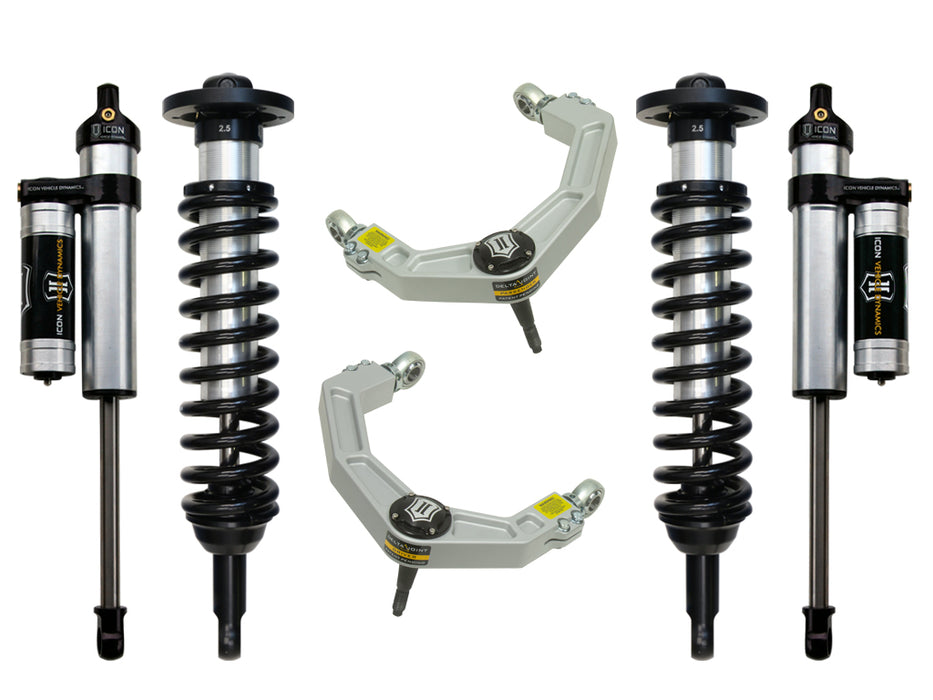 ICON Vehicle Dynamics K93003 2009-2013 FORD F150 4WD 0-2.63" LIFT STAGE 3 SUSPENSION SYSTEM WITH BILLET UCA - Truck Part Superstore