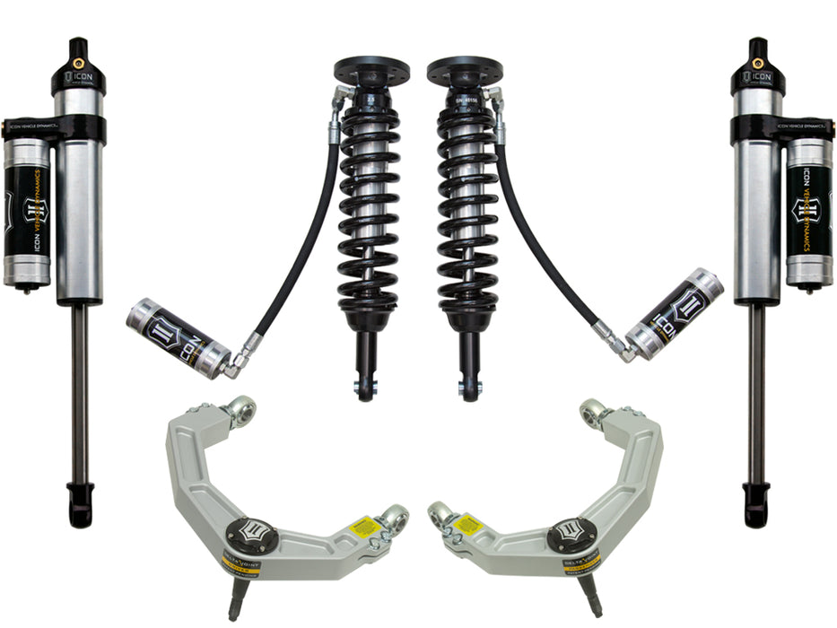 ICON Vehicle Dynamics K93004 09-13 FORD F150 4WD 1.75-2.63" STAGE 4 SUSPENSION SYSTEM W BILLET UCA - Truck Part Superstore