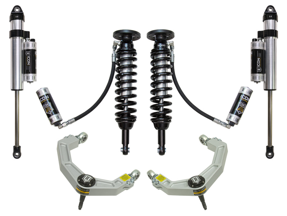 ICON Vehicle Dynamics K93005 09-13 FORD F150 4WD 1.75-2.63" STAGE 5 SUSPENSION SYSTEM W BILLET UCA - Truck Part Superstore