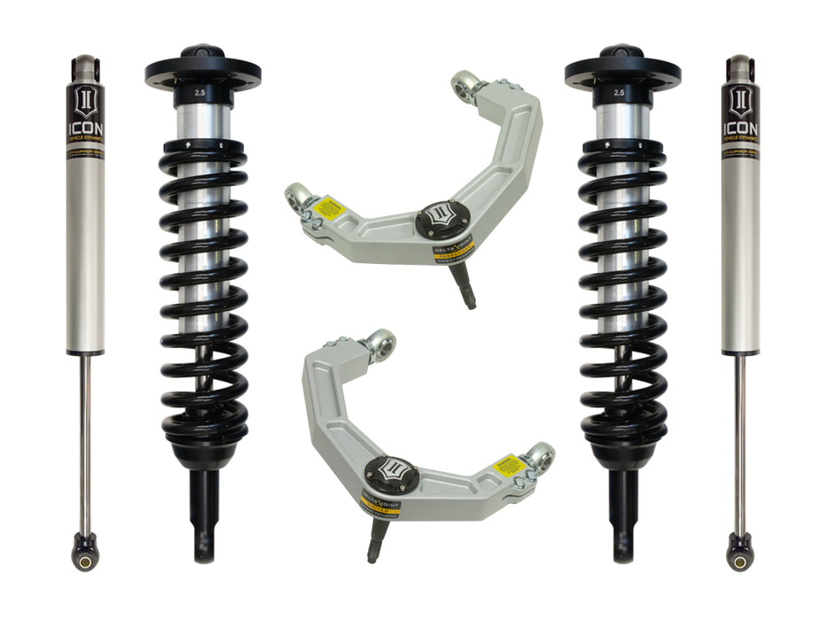 ICON Vehicle Dynamics K93011 2009-2013 FORD F150 2WD 0-2.63" LIFT STAGE 2 SUSPENSION SYSTEM WITH BILLET UCA - Truck Part Superstore