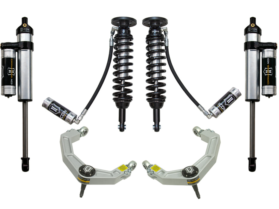 ICON Vehicle Dynamics K93012 09-13 FORD F150 2WD 1.75-2.63" STAGE 3 SUSPENSION SYSTEM W BILLET UCA - Truck Part Superstore