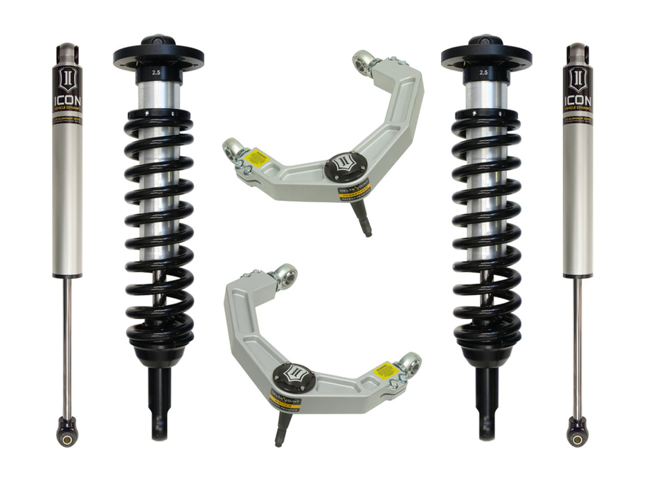 ICON Vehicle Dynamics K93021 2004-2008 FORD F150 4WD 0-2.63" LIFT STAGE 2 SUSPENSION SYSTEM WITH BILLET UCA - Truck Part Superstore