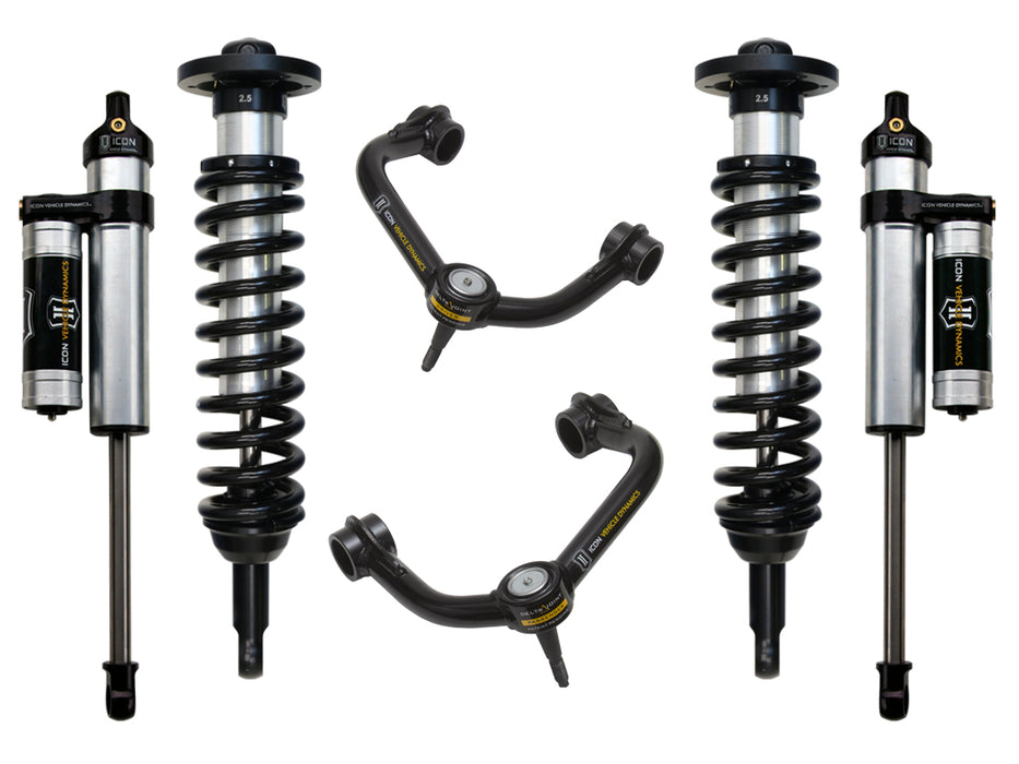 ICON Vehicle Dynamics K93022T 2004-2008 FORD F150 4WD 0-2.63" LIFT STAGE 3 SUSPENSION SYSTEM WITH TUBULAR UCA - Truck Part Superstore