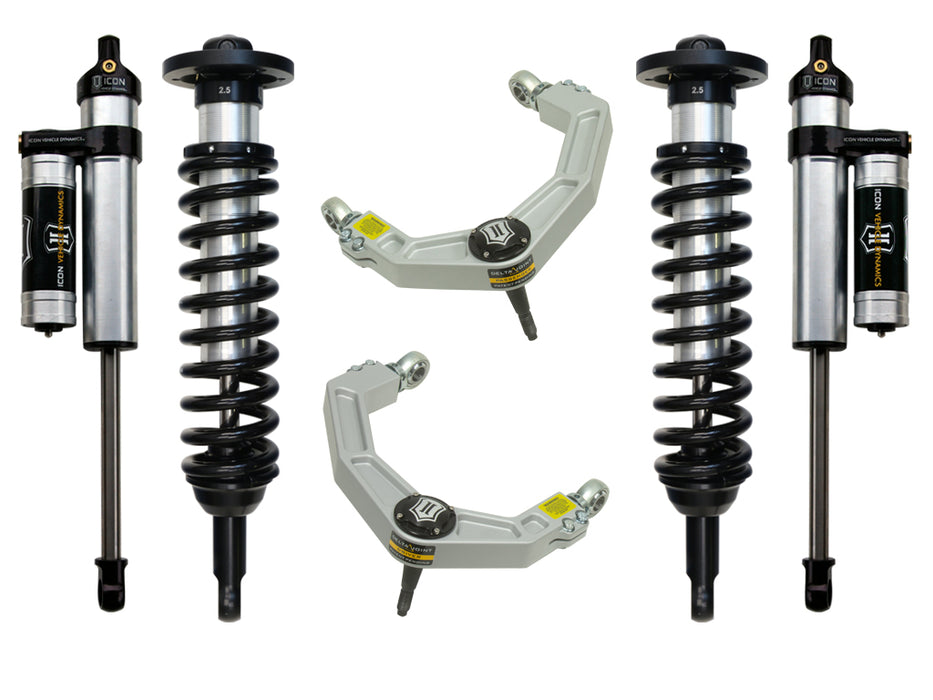 ICON Vehicle Dynamics K93022 2004-2008 FORD F150 4WD 0-2.63" LIFT STAGE 3 SUSPENSION SYSTEM WITH BILLET UCA - Truck Part Superstore