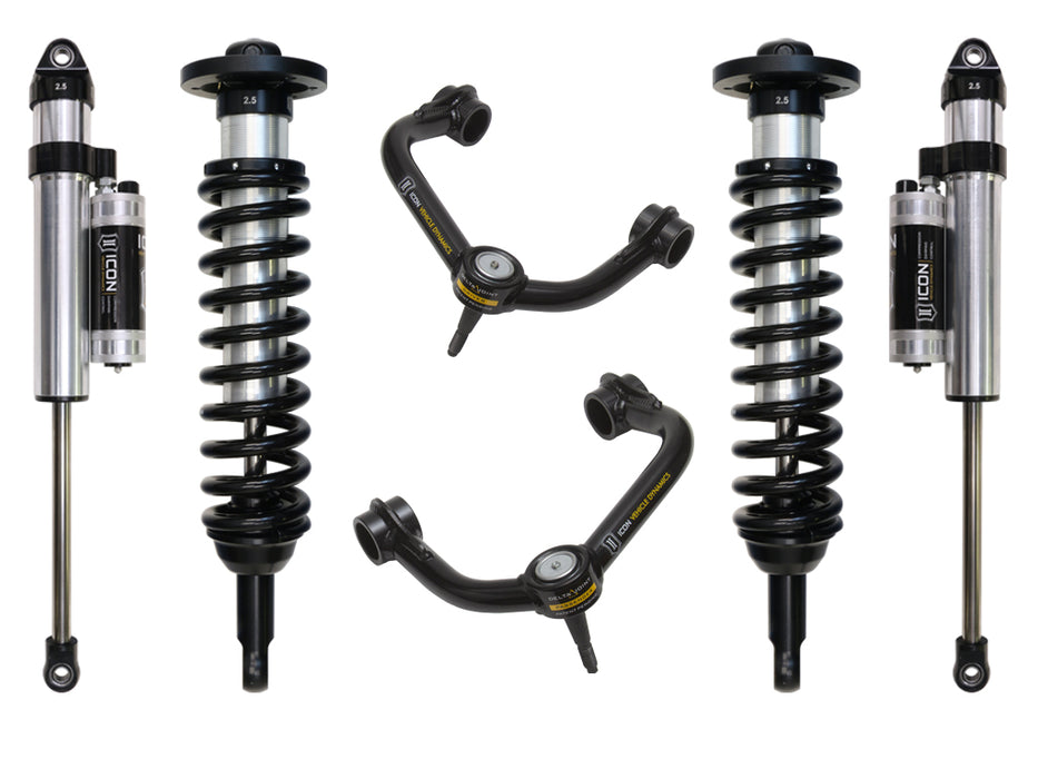 ICON Vehicle Dynamics K93023T 2004-2008 FORD F150 4WD 0-2.63" LIFT STAGE 4 SUSPENSION SYSTEM WITH TUBULAR UCA - Truck Part Superstore