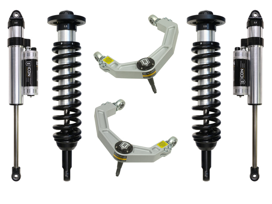 ICON Vehicle Dynamics K93023 2004-2008 FORD F150 4WD 0-2.63" LIFT STAGE 4 SUSPENSION SYSTEM WITH BILLET UCA - Truck Part Superstore