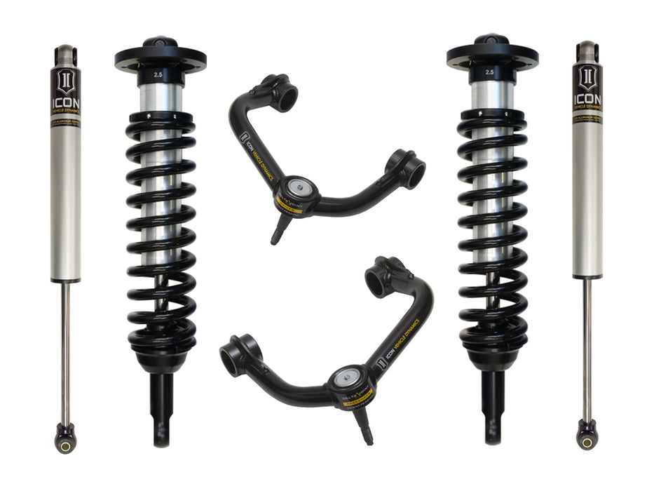 ICON Vehicle Dynamics K93031T 2004-2008 FORD F150 2WD 0-2.63" LIFT STAGE 2 SUSPENSION SYSTEM WITH TUBULAR UCA - Truck Part Superstore