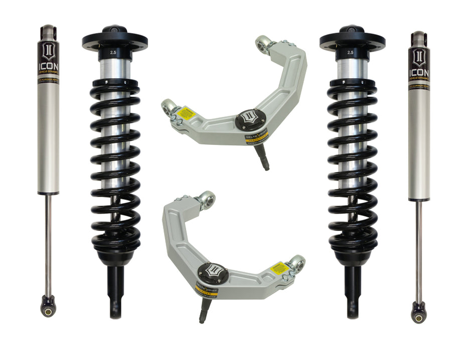 ICON Vehicle Dynamics K93031 2004-2008 FORD F150 2WD 0-2.63" LIFT STAGE 2 SUSPENSION SYSTEM WITH BILLET UCA - Truck Part Superstore