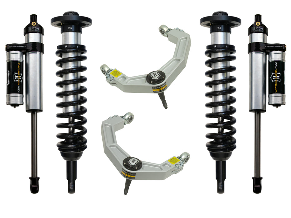 ICON Vehicle Dynamics K93032 2004-2008 FORD F150 2WD 0-2.63" LIFT STAGE 3 SUSPENSION SYSTEM WITH BILLET UCA - Truck Part Superstore