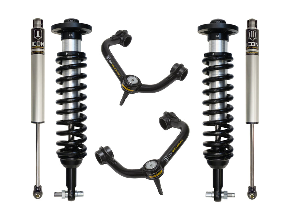ICON Vehicle Dynamics K93062T 2014 FORD F150 4WD 0-2.63" LIFT STAGE 2 SUSPENSION SYSTEM WITH TUBULAR UCA - Truck Part Superstore