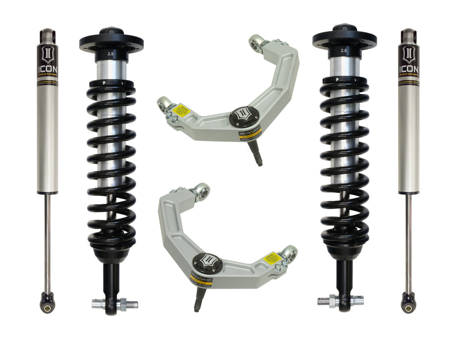 ICON Vehicle Dynamics K93062 2014 FORD F150 4WD 0-2.63" LIFT STAGE 2 SUSPENSION SYSTEM WITH BILLET UCA - Truck Part Superstore