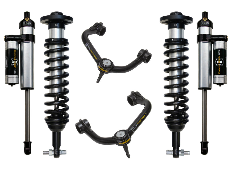 ICON Vehicle Dynamics K93063T 2014 FORD F150 4WD 0-2.63" LIFT STAGE 3 SUSPENSION SYSTEM WITH TUBULAR UCA - Truck Part Superstore