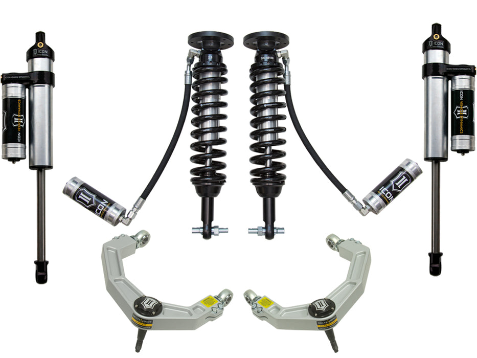 ICON Vehicle Dynamics K93064 2014 FORD F150 4WD 1.75-2.63" LIFT STAGE 4 SUSPENSION SYSTEM WITH BILLET UCA - Truck Part Superstore