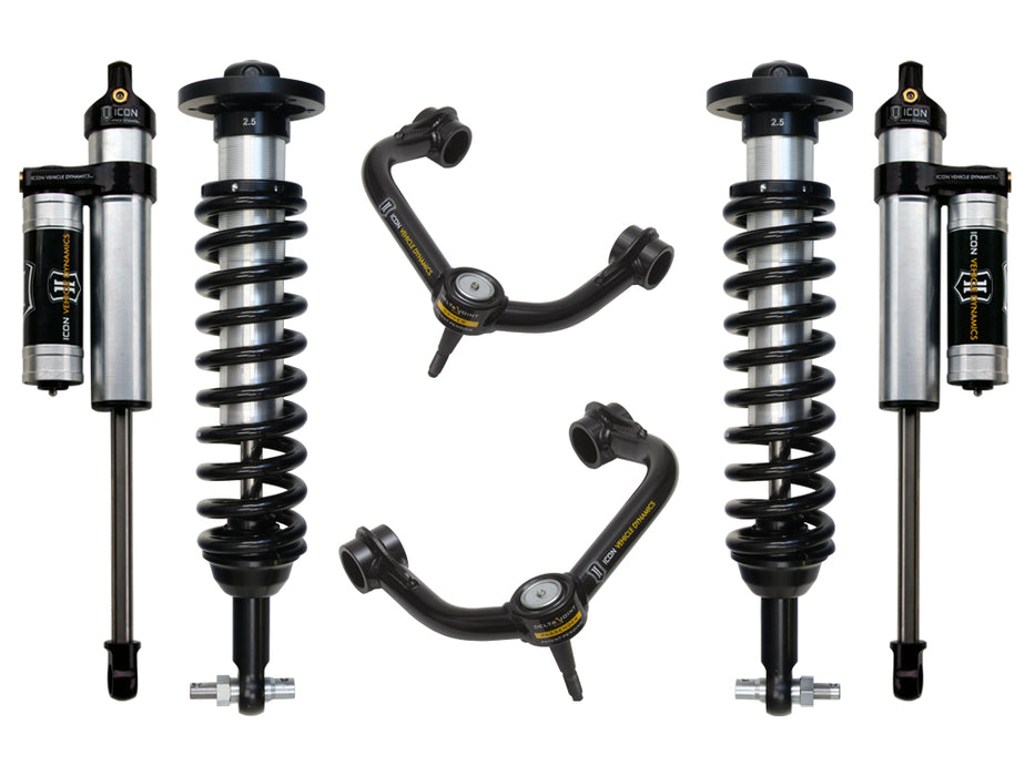 ICON Vehicle Dynamics K93073T 2014 FORD F150 2WD 0-2.63" LIFT STAGE 3 SUSPENSION SYSTEM WITH TUBULAR UCA - Truck Part Superstore