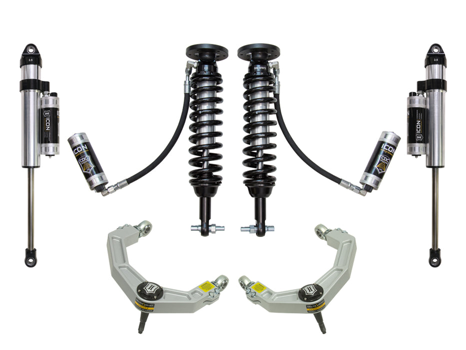 ICON Vehicle Dynamics K93075 2014 FORD F150 2WD 1.75-2.63" LIFT STAGE 5 SUSPENSION SYSTEM WITH BILLET UCA - Truck Part Superstore