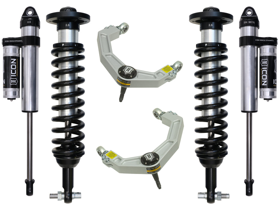 ICON Vehicle Dynamics K93083 2015-2020 FORD F-150 4WD 0-2.63" LIFT STAGE 3 SUSPENSION SYSTEM WITH BILLET UCA - Truck Part Superstore