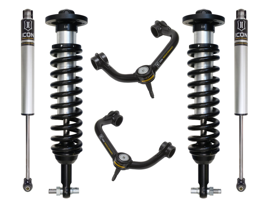 ICON Vehicle Dynamics K93092T 2015-2020 FORD F150 2WD 0-3" LIFT STAGE 2 SUSPENSION SYSTEM WITH TUBULAR UCA - Truck Part Superstore