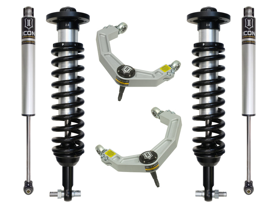 ICON Vehicle Dynamics K93092 2015-2020 FORD F150 2WD 0-3" LIFT STAGE 2 SUSPENSION SYSTEM WITH BILLET UCA - Truck Part Superstore