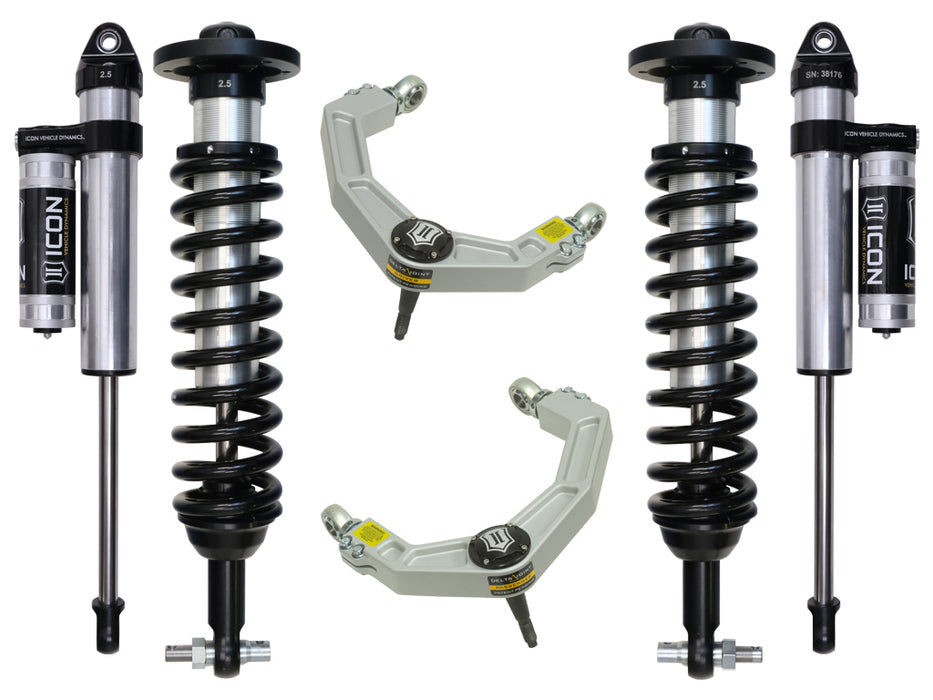 ICON Vehicle Dynamics K93093 2015-2020 FORD F150 2WD 0-3" LIFT STAGE 3 SUSPENSION SYSTEM WITH BILLET UCA - Truck Part Superstore
