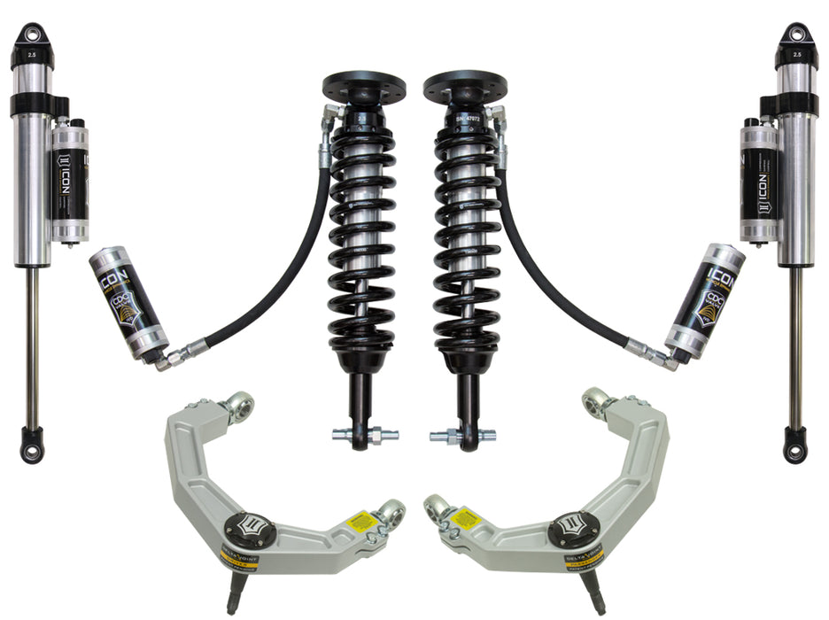 ICON Vehicle Dynamics K93095 2015-2020 FORD F150 2WD 1.75-3" LIFT STAGE 5 SUSPENSION SYSTEM WITH BILLET UCA - Truck Part Superstore