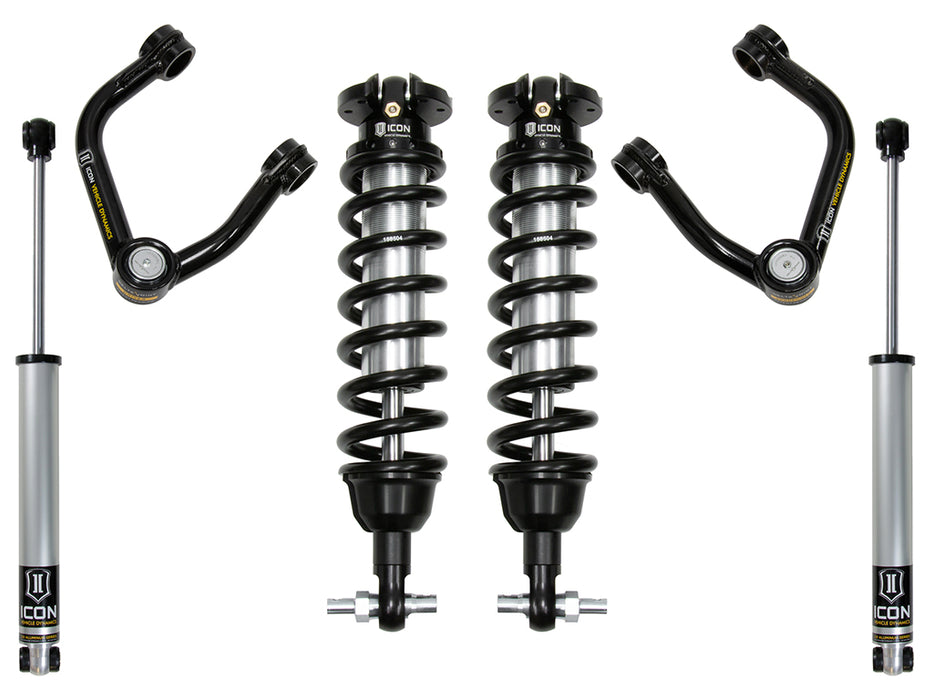 ICON Vehicle Dynamics K93202T 2019-2021 FORD RANGER 0-3.5" LIFT STAGE 2 SUSPENSION SYSTEM WITH TUBULAR UCA - Truck Part Superstore