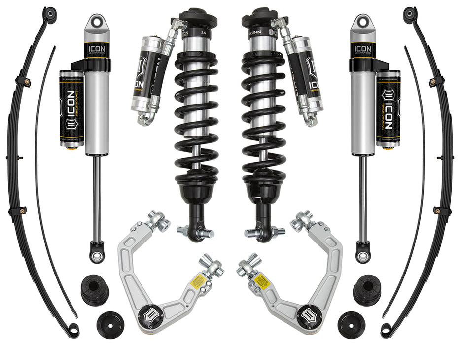 ICON Vehicle Dynamics K93207 2019-2021 FORD RANGER 0-3.5" LIFT STAGE 7 SUSPENSION SYSTEM WITH BILLET UCA - Truck Part Superstore