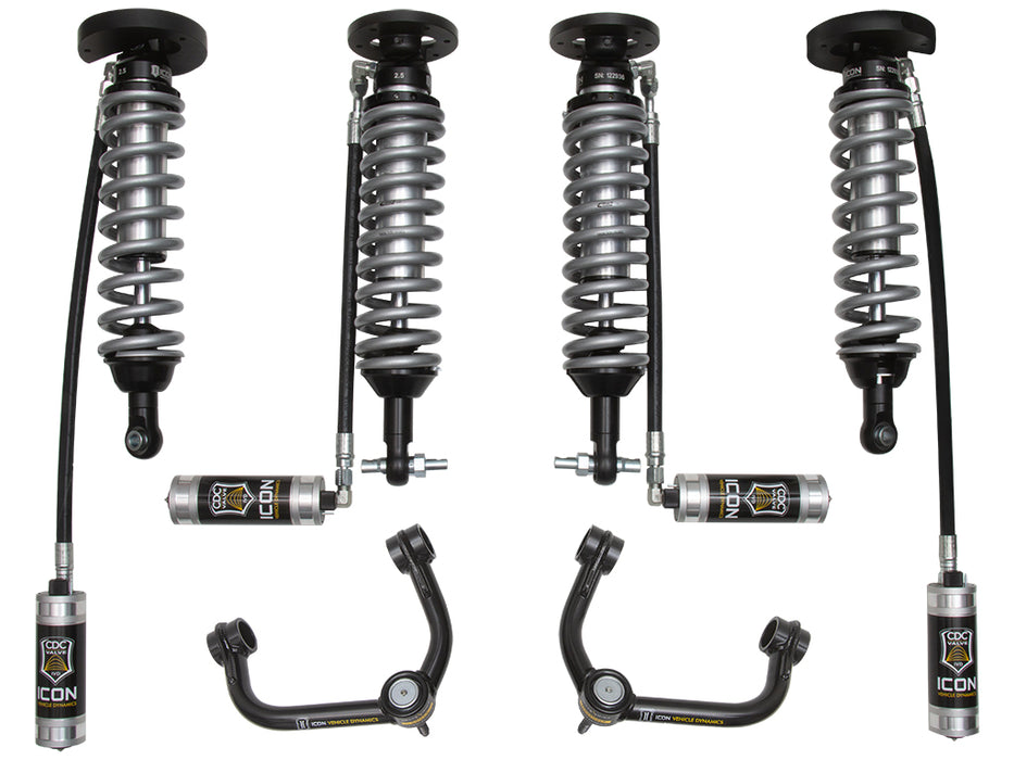 ICON Vehicle Dynamics K93302T 04-20 F150 TUBULAR UCA DJ KIT - Truck Part Superstore