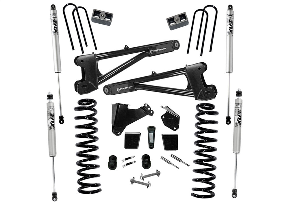 Superlift K977F 6in. Lift Kit w/FOX Shocks-05-07 F250/350 4WD Diesel w/Replacement Radius Arms - Truck Part Superstore
