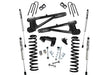 Superlift K981F 4in. Lift Kit w/FOX Shocks-08-10 F250/350 4WD Diesel w/Replacement Radius Arms - Truck Part Superstore