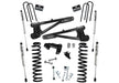 Superlift K987F 4in. Lift Kit w/FOX Shocks-11-16 F250/350 4WD Diesel w/Replacement Radius Arms - Truck Part Superstore
